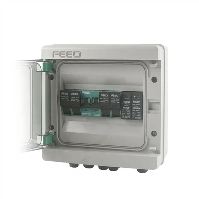 4 входни струни и 1 изходна струна 550V слънчева комбинирана кутия