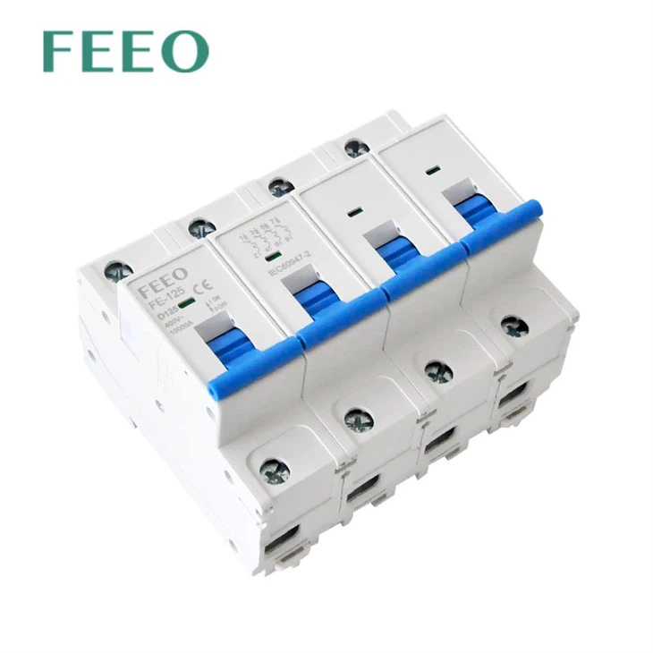FE-125 4P AC Mini Circuit Breaker 125A AC MCB